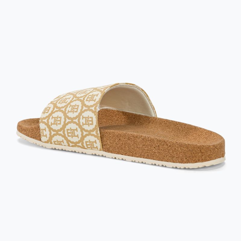 Női papucs Tommy Hilfiger Emblem Cork Slide calico 3