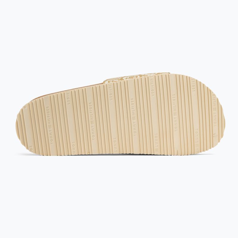 Női papucs Tommy Hilfiger Emblem Cork Slide calico 4