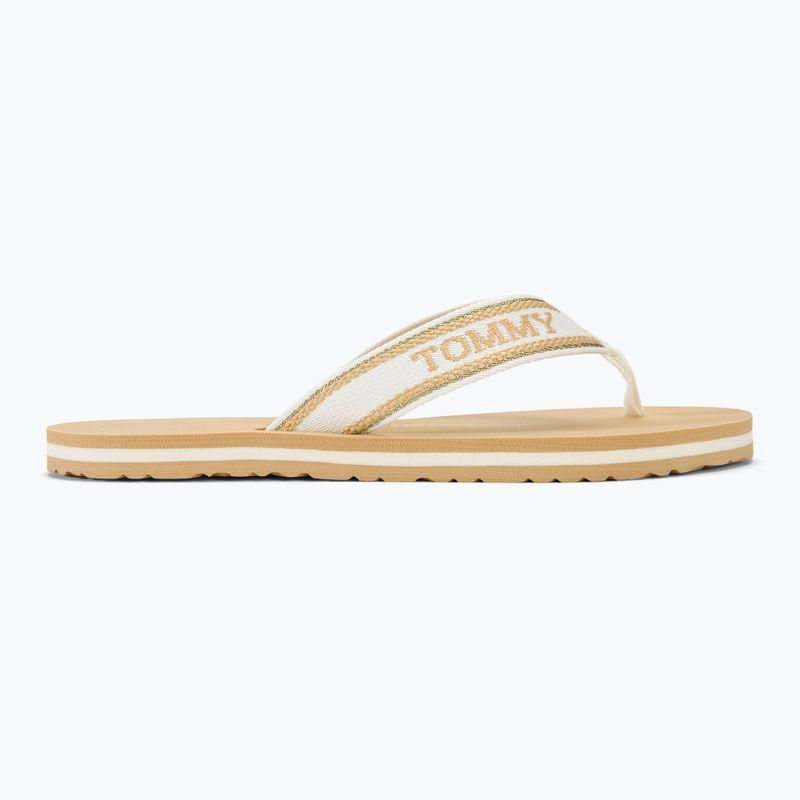 női flip flop Tommy Hilfiger Beach Sandal harvest wheat 2