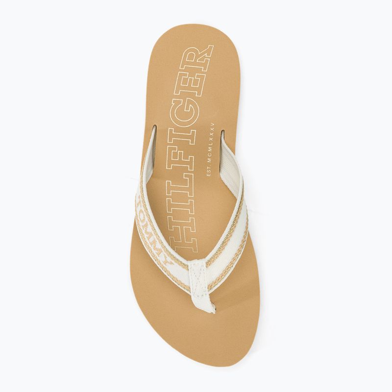 női flip flop Tommy Hilfiger Beach Sandal harvest wheat 6