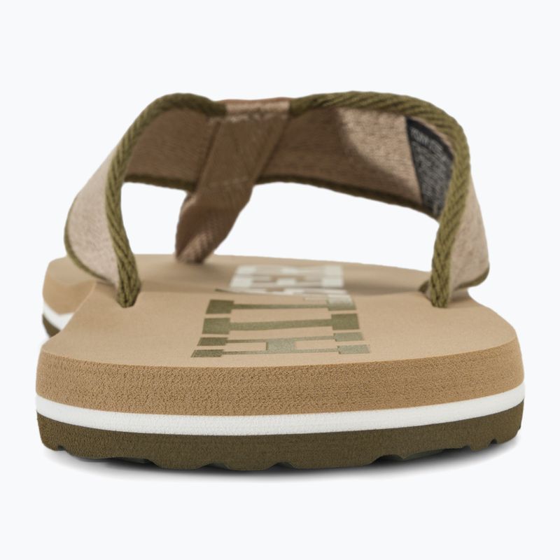 Férfi flop-flop papucs Tommy Hilfiger Patch Beach Sandal beige 6