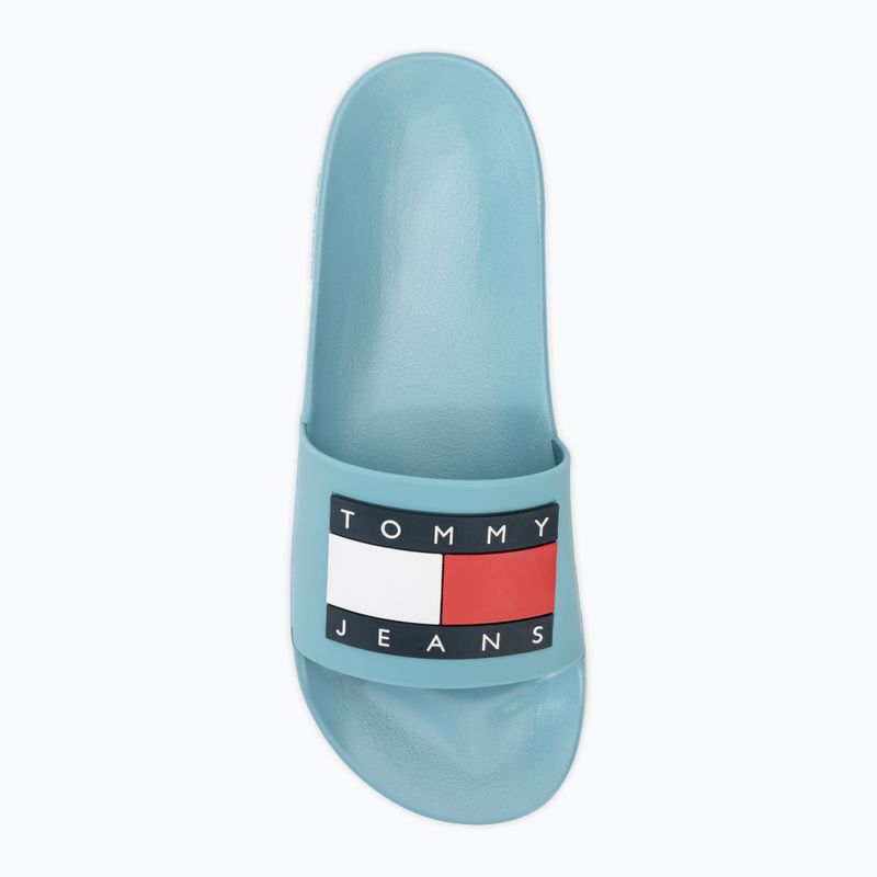 Férfi papucs Tommy Jeans Pool Slide Ess skyscrape blue 5