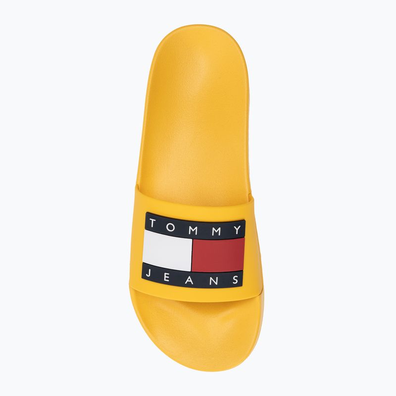 Férfi papucs Tommy Jeans Pool Slide Ess warm yellow 5