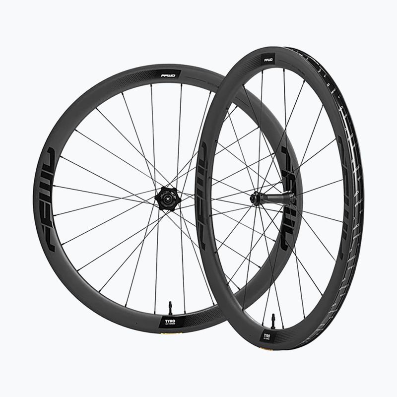 FFWD Tyro 2.0 FCC SP 20H/24H RB XDR Sram fekete kerékpár kerekek 2