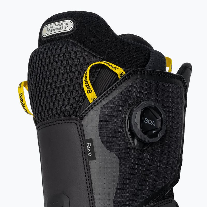Férfi snowboard bakancs Bataleon Rave Double BOA black 10