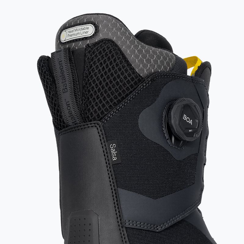 Férfi snowboard cipő Bataleon Salsa Double BOA black 10