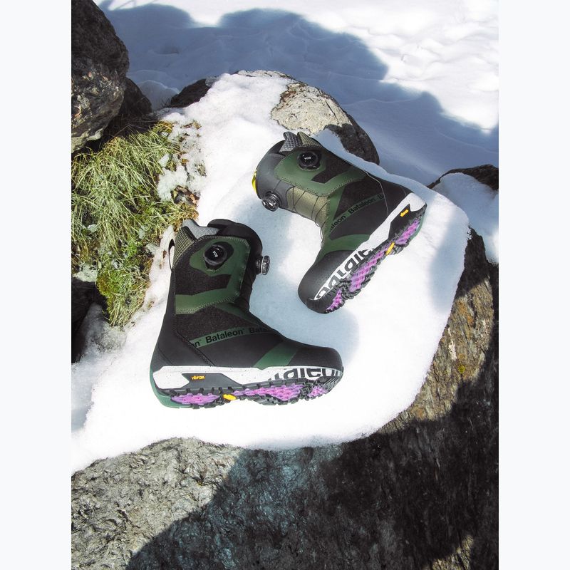 Férfi snowboard bakancs Bataleon Salsa Double BOA green 10