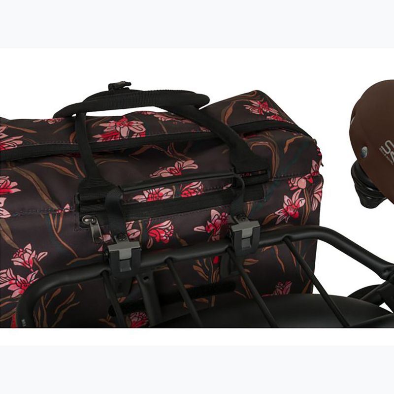 FastRider Nyla Shopper egyszemélyes kerékpáros táska Trend Click'nGo 20 l kerékpáros táska virágzás 11