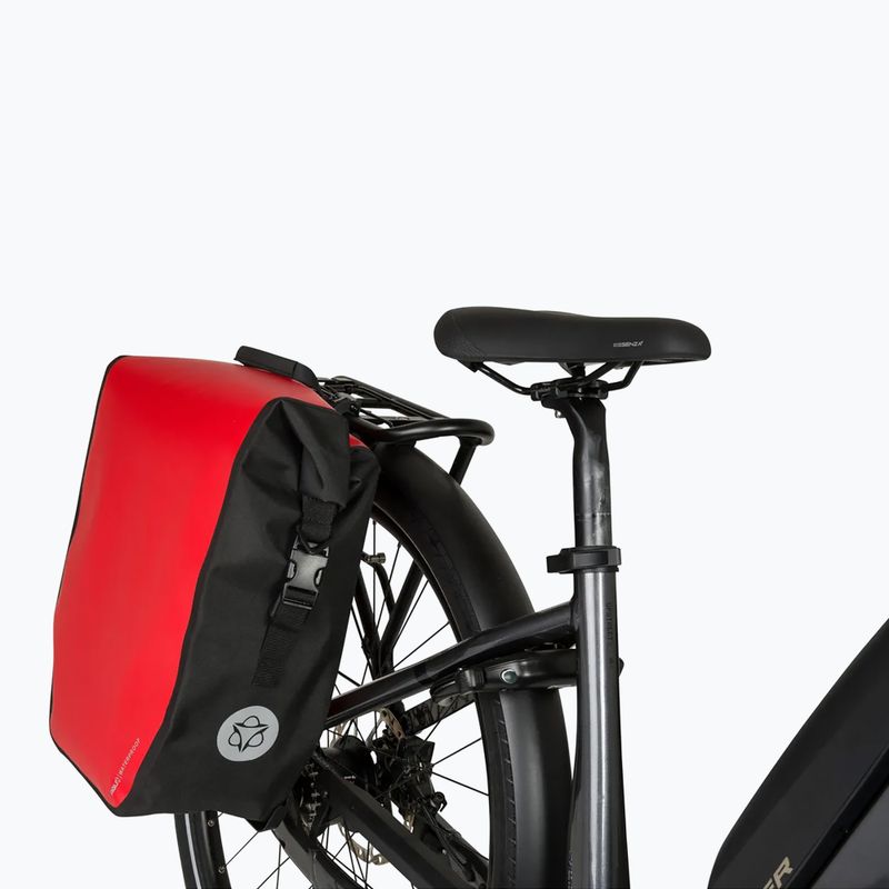 AGU Clean Click'nGo kerékpáros táska L 21 l piros 5