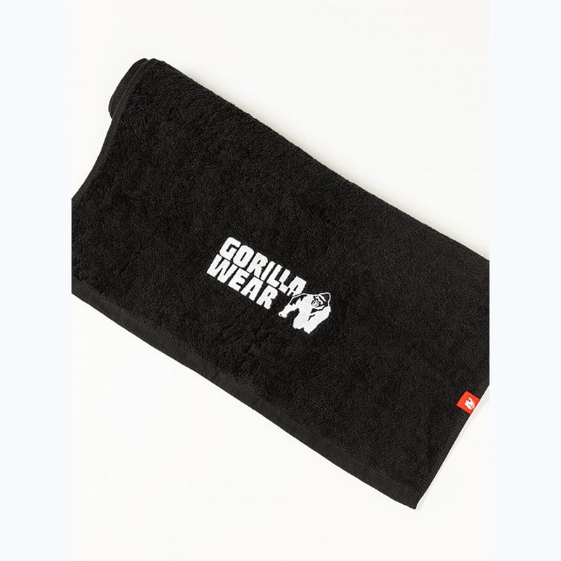 Törölköző Gorilla Wear Zip Pocket Gym black 3