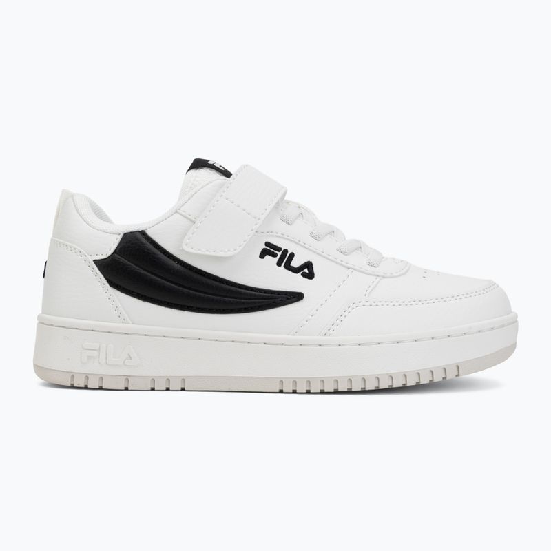 Gyerekcipő FILA Rega Nf Velcro white/black 2