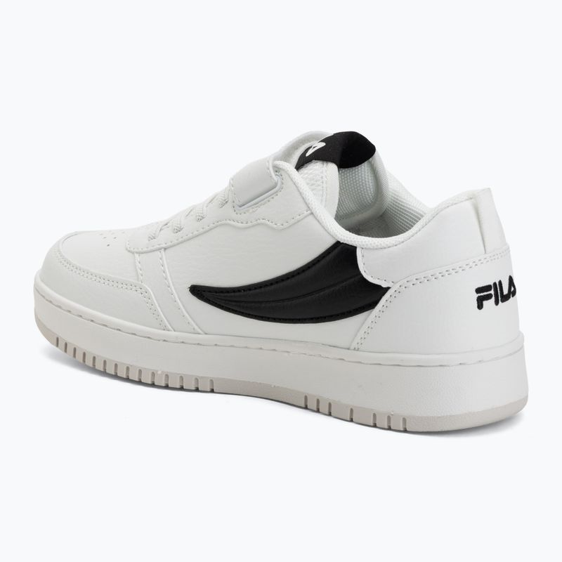 Gyerekcipő FILA Rega Nf Velcro white/black 3