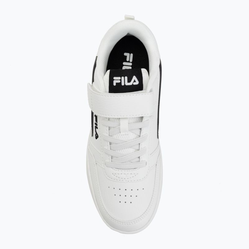 Gyerekcipő FILA Rega Nf Velcro white/black 5