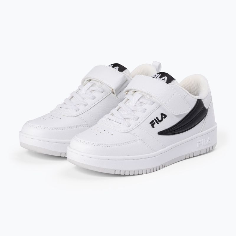 Gyerekcipő FILA Rega Nf Velcro white/black 2