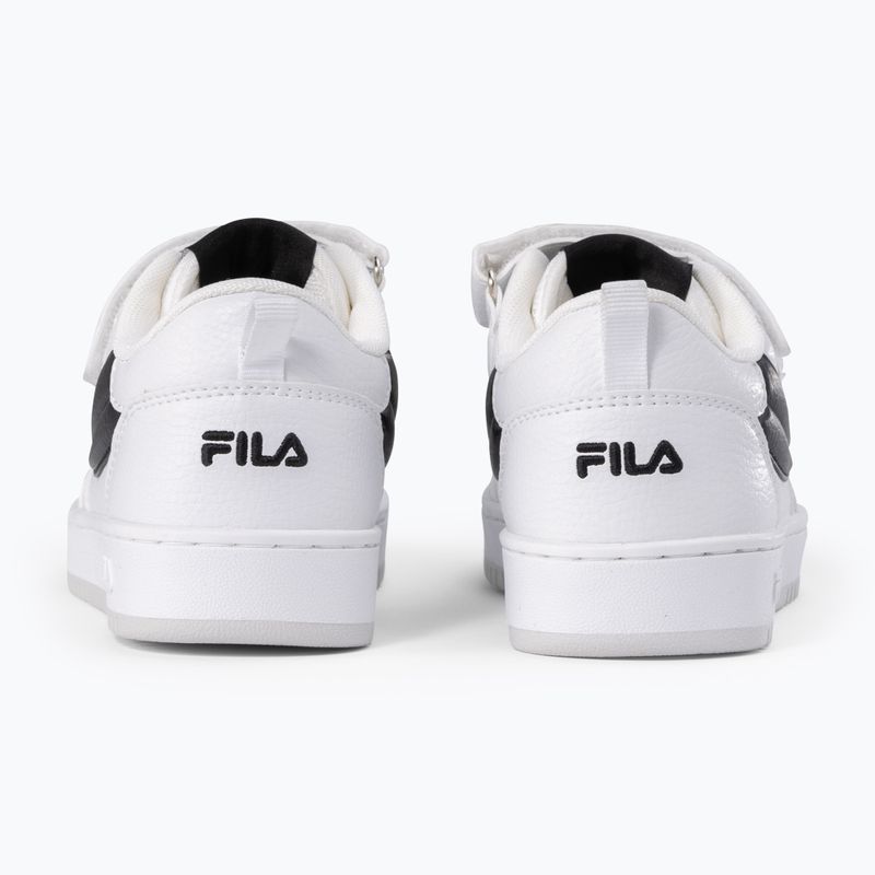 Gyerekcipő FILA Rega Nf Velcro white/black 3