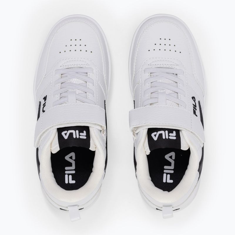 Gyerekcipő FILA Rega Nf Velcro white/black 5