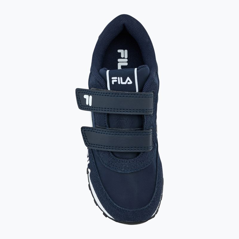 Gyerekcipő FILA Orbit Revolution Velcro fila navy 5