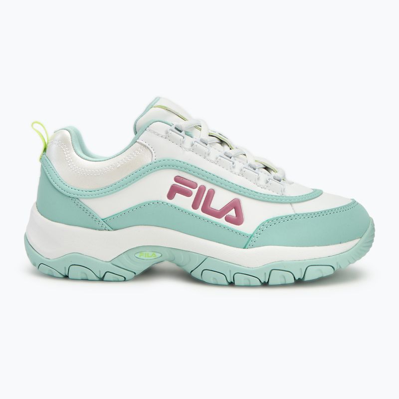 Cipő damska FILA Strada Logo white/harbor gray 2