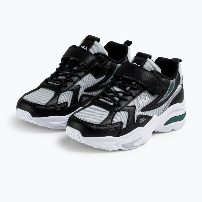 Gyerekcipők FILA Madrun Velcro black/posy green 2