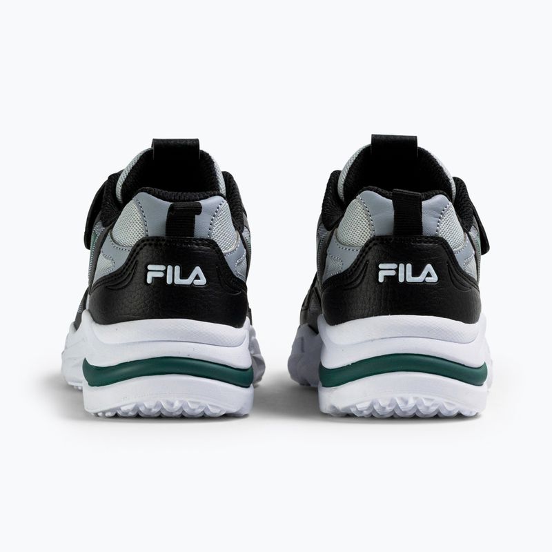 Gyerekcipők FILA Madrun Velcro black/posy green 3