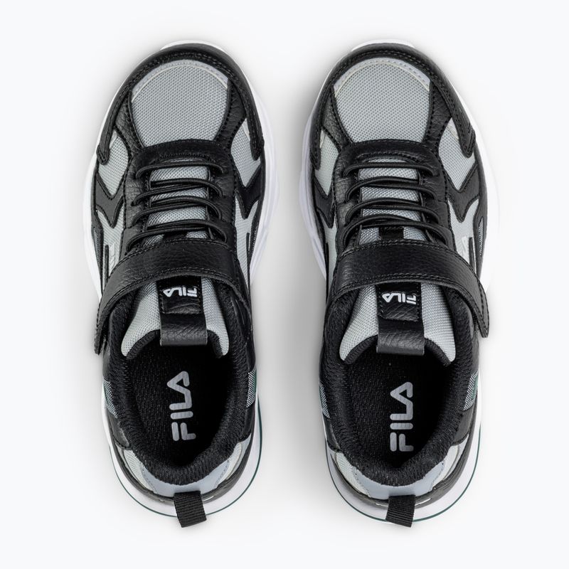 Gyerekcipők FILA Madrun Velcro black/posy green 5