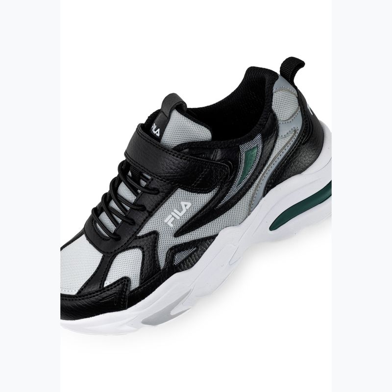 Gyerekcipők FILA Madrun Velcro black/posy green 6