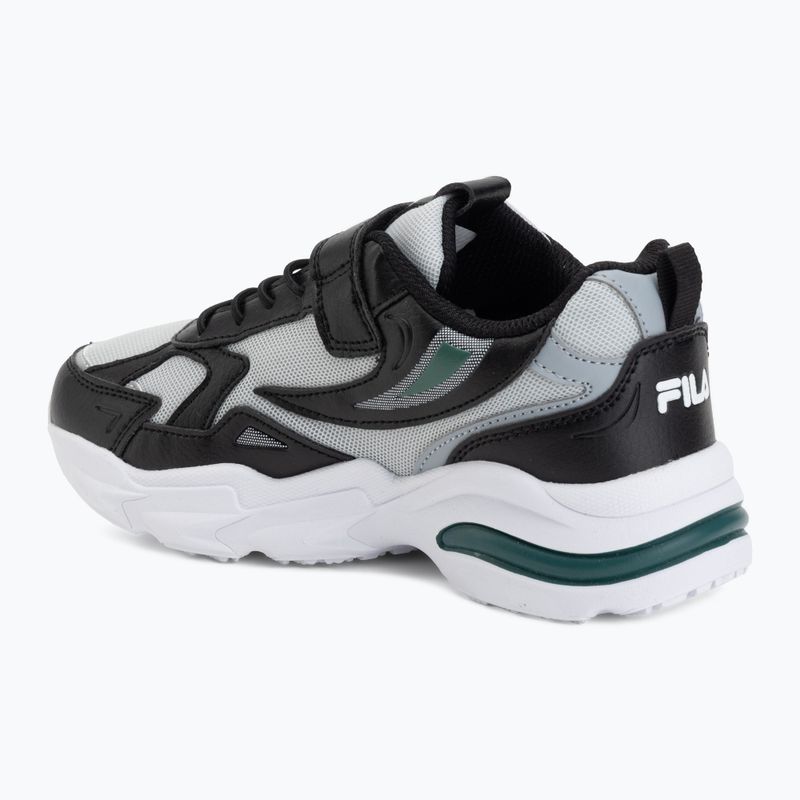 Gyerekcipők FILA Madrun Velcro black/posy green 3