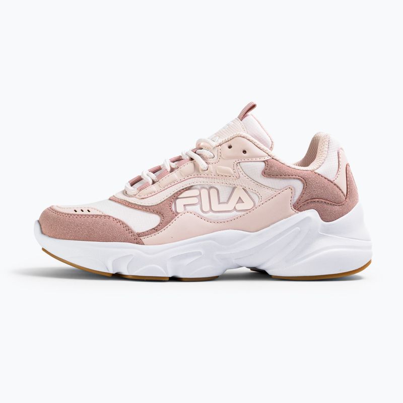 FILA Collene Logo cipő halvány mályva/fehér 8
