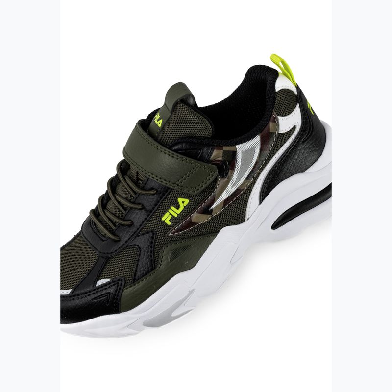Gyerekcipők FILA Madrun Velcro olive night 6