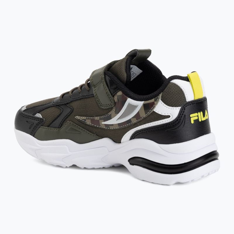 Gyerekcipők FILA Madrun Velcro olive night 3