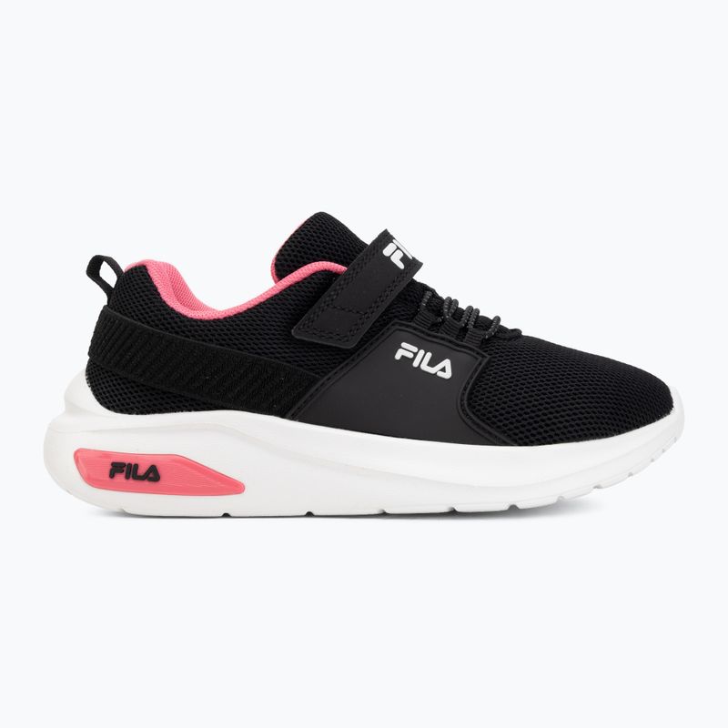 Gyerekcipők FILA Madrun Velcro black/sangria sunset 2