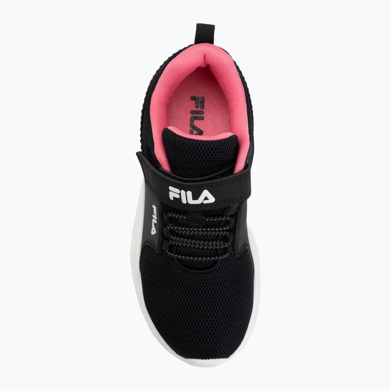Gyerekcipők FILA Madrun Velcro black/sangria sunset 5
