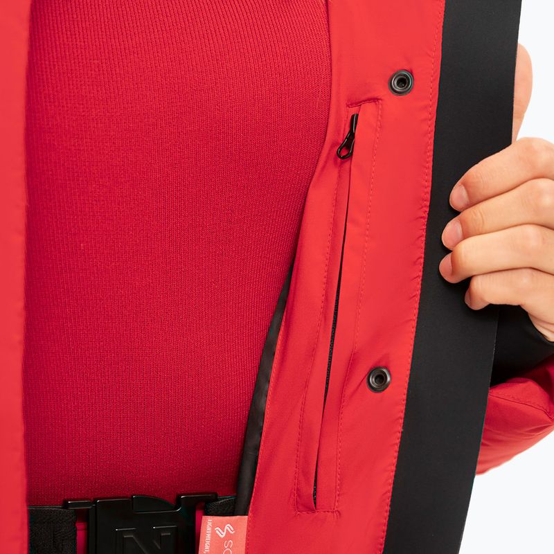 Női sídzseki Nikkie Nash racing red 5