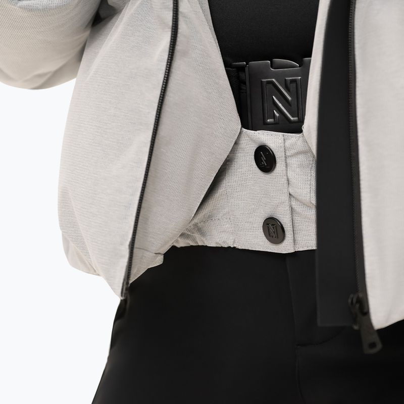 Női sídzseki Nikkie Newport Melange grey/melange 5