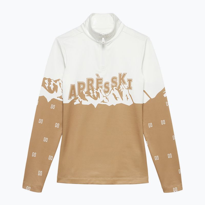 Női sípulóver Nikkie Nantes Apres Ski Pully hummus 3