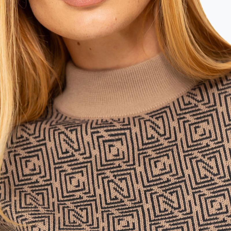 Női sípulóver Nikkie Narrows Pull camel 3