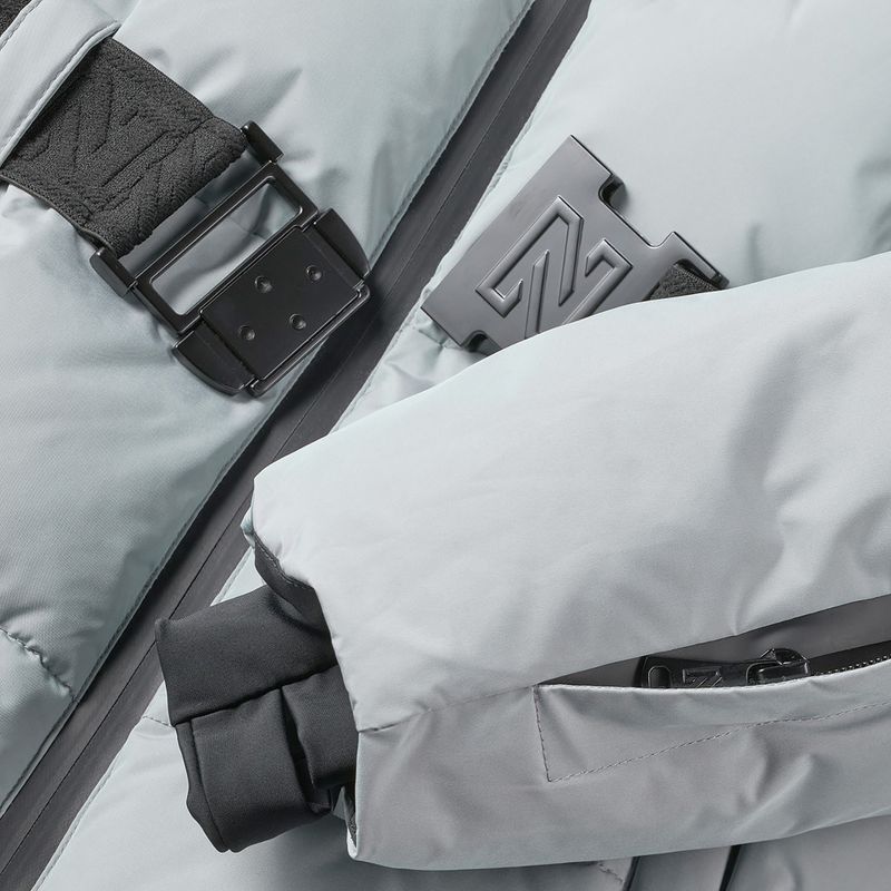 Női sídzseki Nikkie Nateland metallic silver 7