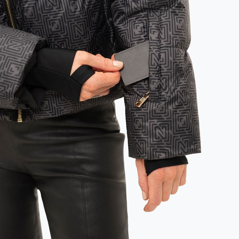 Női sídzseki Nikkie Newport Logo black 3