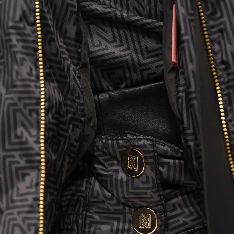 Női sídzseki Nikkie Newport Logo black 4