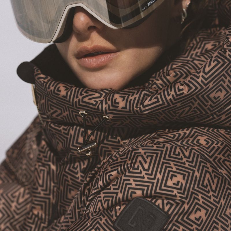 Női sídzseki Nikkie Newport Logo camel 9