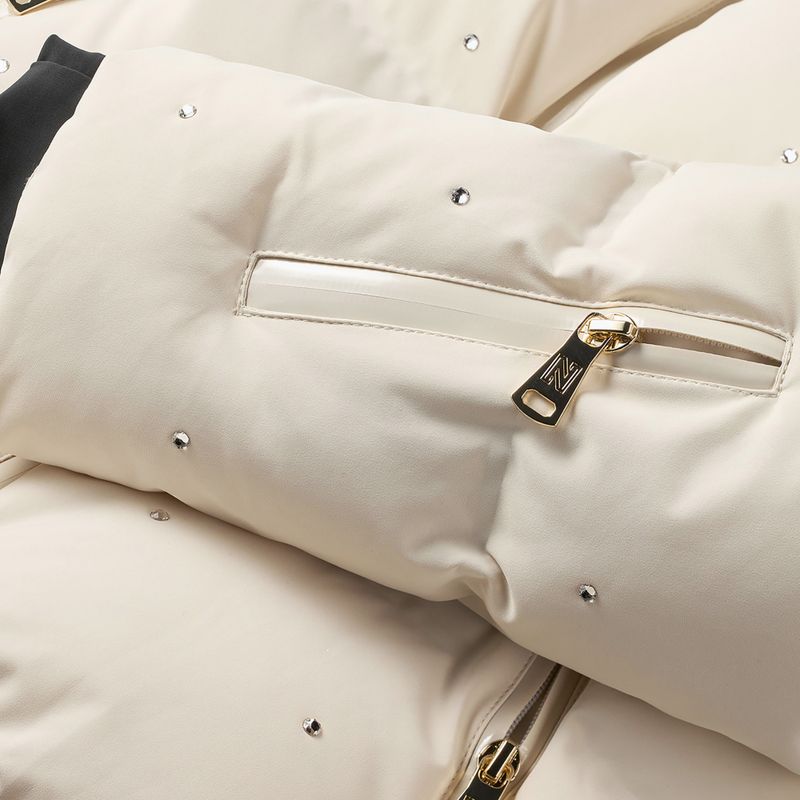 Női sípulóver Nikkie Gumeko Ski cream 6