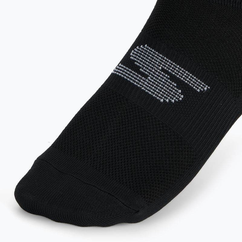 Férfi zokni SKECHERS Microfiber Non Terry No Show 3 pár black/white 4