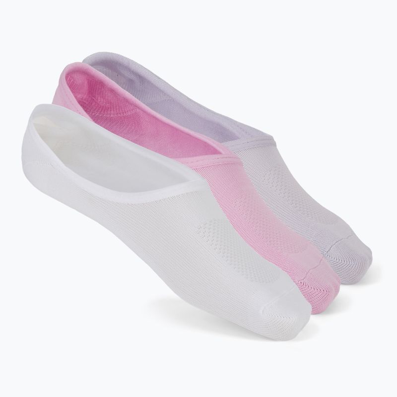Női zoknik SKECHERS Non Terry No Show Liner 3 pár purple