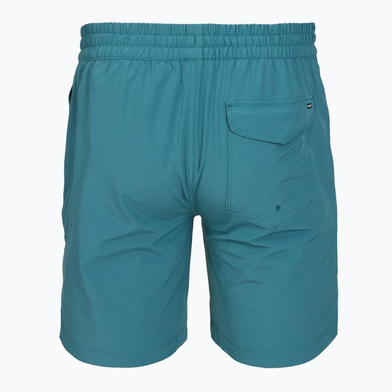Férfi fürdőnadrág Hurley Crossover Volley Swim Short Sky/Pewter 2