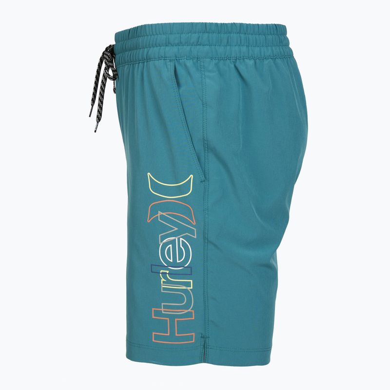 Férfi fürdőnadrág Hurley Crossover Volley Swim Short Sky/Pewter 3