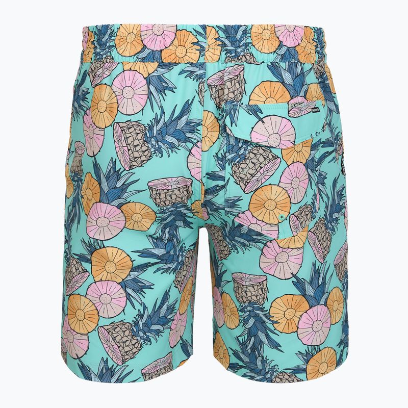 Férfi fürdőnadrág Hurley Bahia Volley Swim Short Blue/Aqua 2