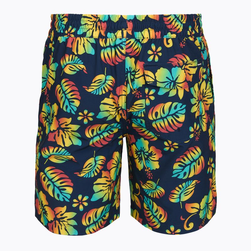 Férfi fürdőnadrág Hurley Colorado Volley Swim Short Navy 2
