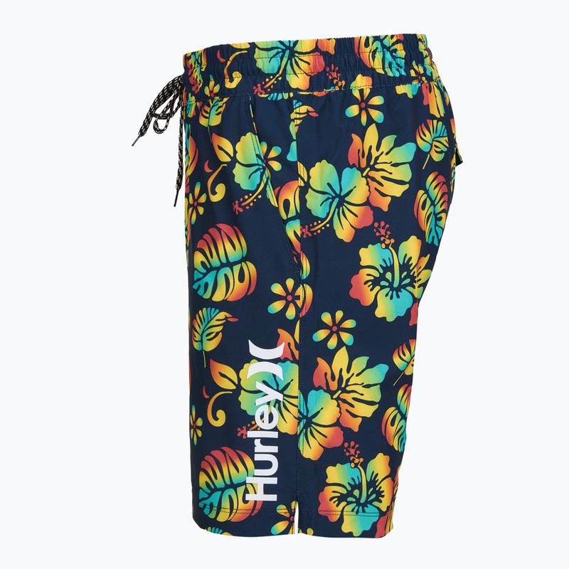 Férfi fürdőnadrág Hurley Colorado Volley Swim Short Navy 3