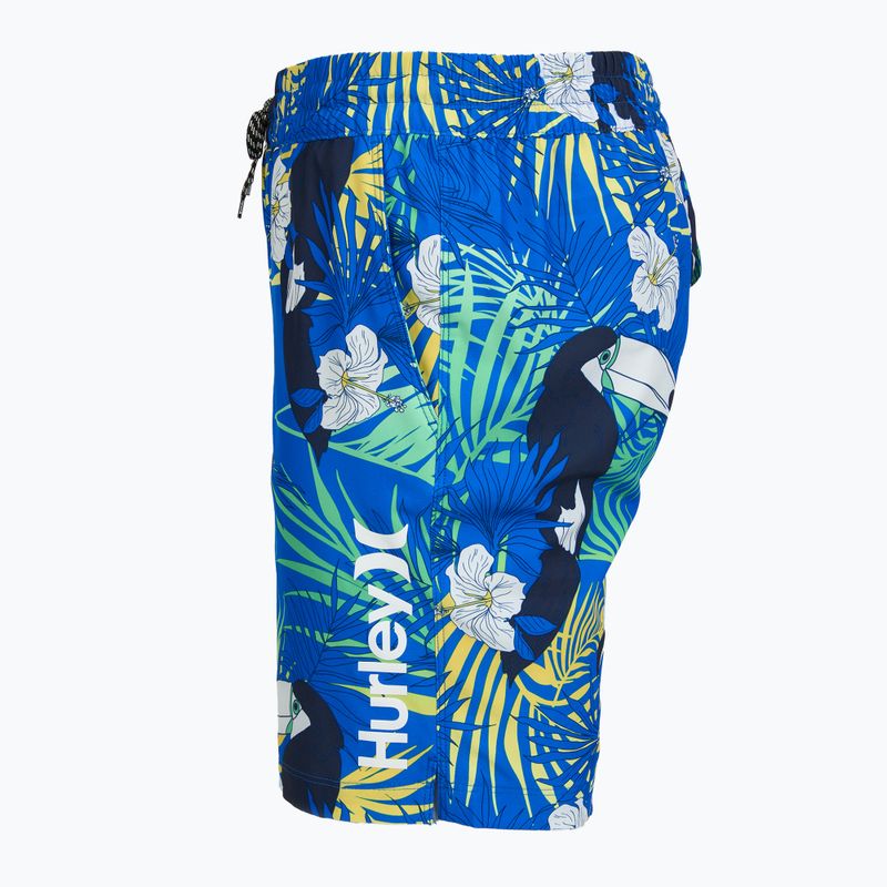 Férfi fürdőnadrág Hurley Cuba Volley Swim Short Blue 3