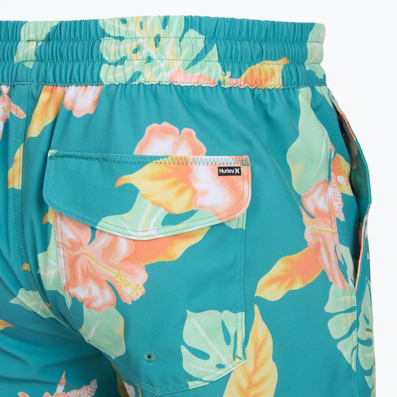 Férfi fürdőnadrág Hurley El Cap Volley Swim Short Pro Blue 4